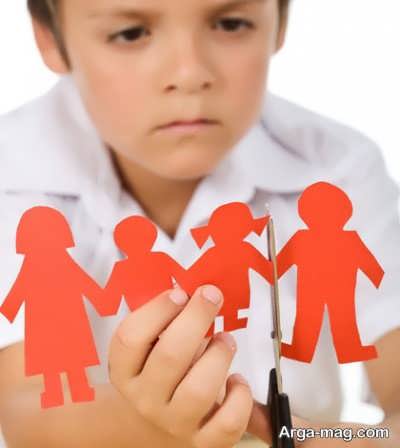 بچه های طلاق و مشکلات آنان