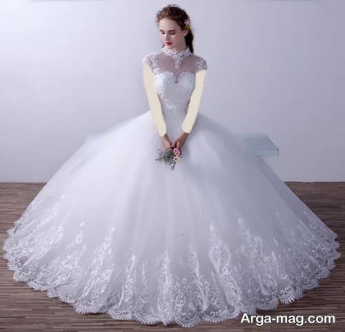 [تصویر:  Collar-Wedding-Dress-Princess-13.jpg]
