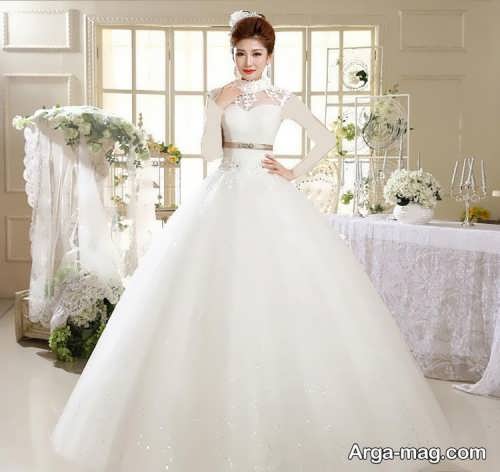 [تصویر:  Collar-Wedding-Dress-Princess-17.jpg]