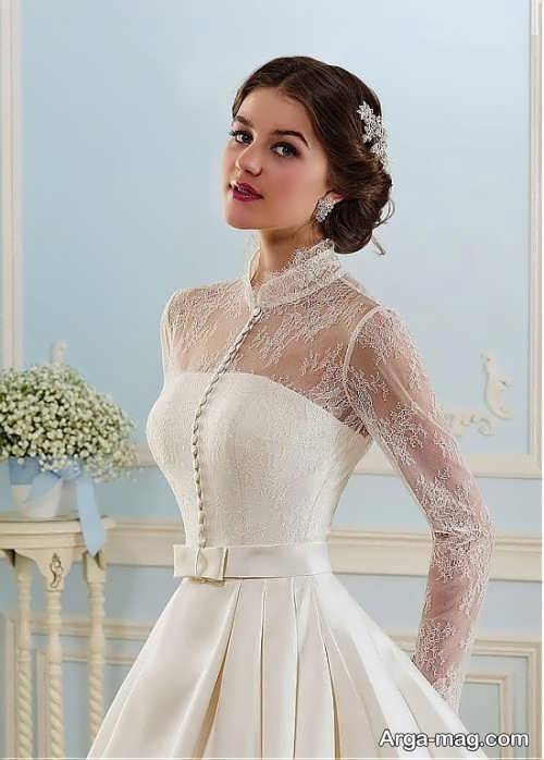 [تصویر:  Collar-Wedding-Dress-Princess-3.jpg]