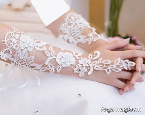 مدل دستکش شیک و جدید عروس 