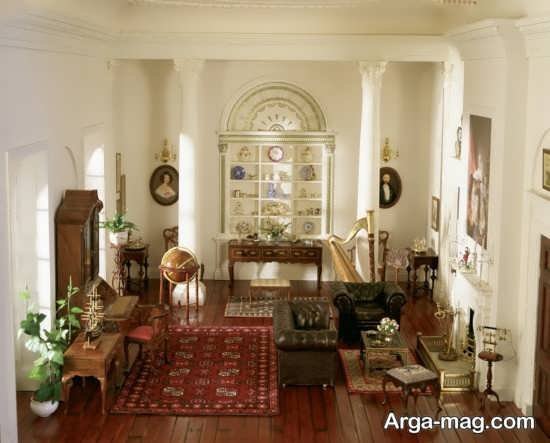 طراحی داخلی فضای منزل به سبک کلاسیک