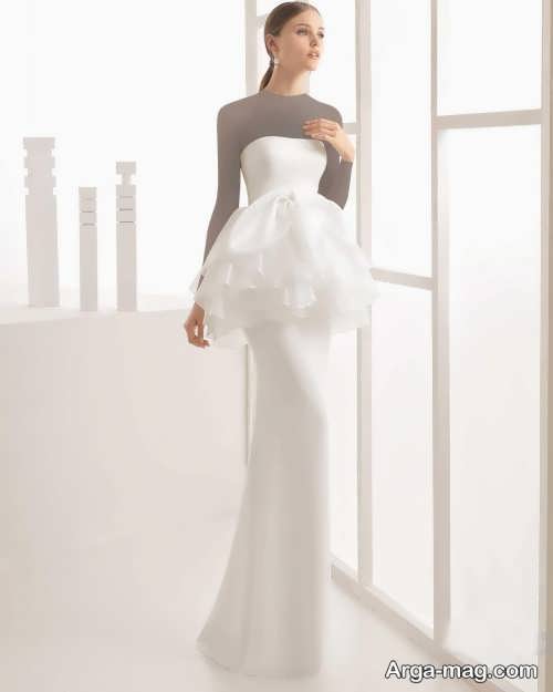 مدل لباس عروس برای خانم های قد بلند 