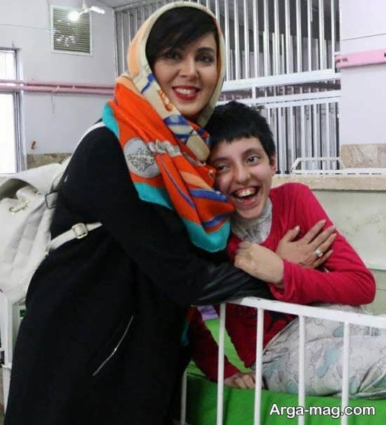لیلا بلوکات در آسایشگاه شهید فیاض