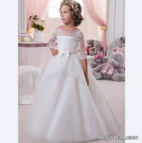 مدل لباس عروس کودک
