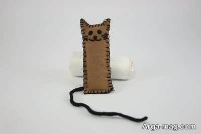 ساخت عروسک گربه با پارچه