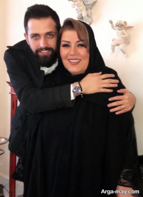 محسن افشانی و مادرزنش
