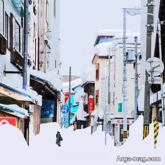 ژاپن در برف