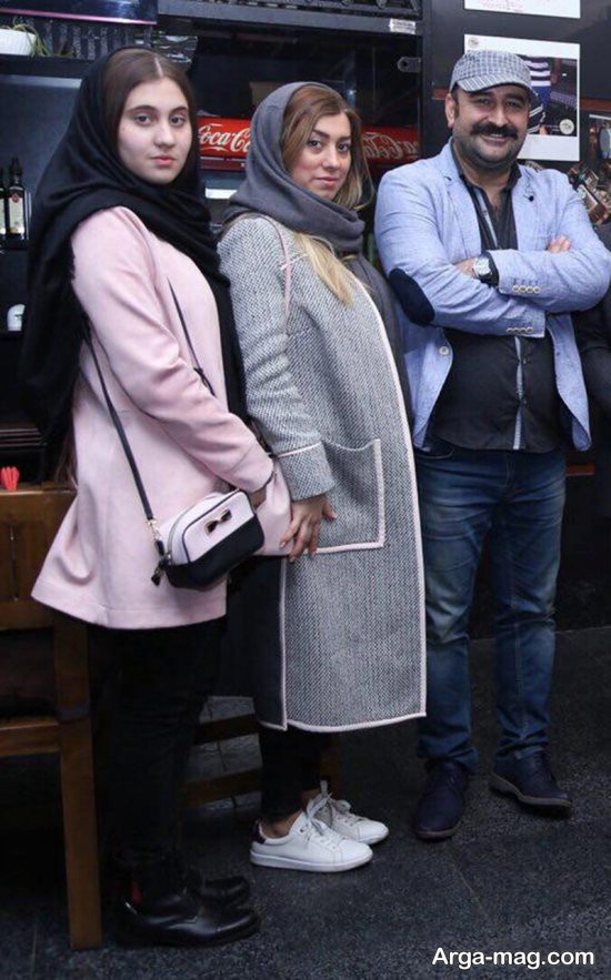 مهران احمدی و همسرش