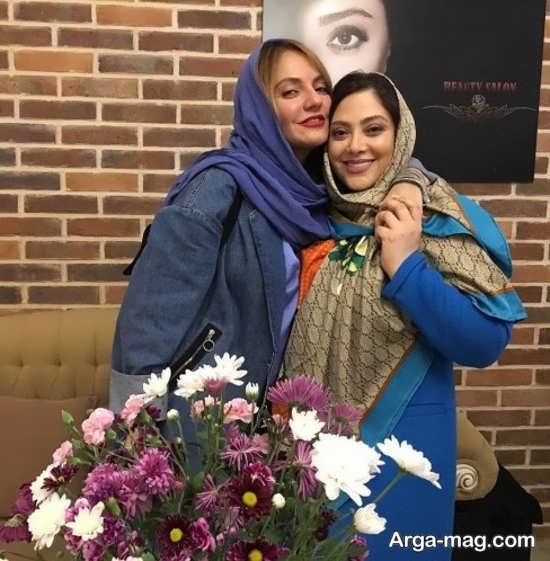 مهناز افشار و مریم سلطانی در سالن زیبایی