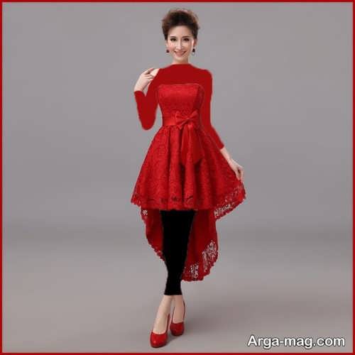 مدل لباس عقد شیک و قرمز 