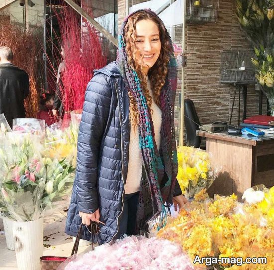 بهاره افشاری در بازار تهران