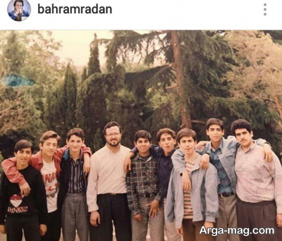 بهرام رادان در دبیرستان