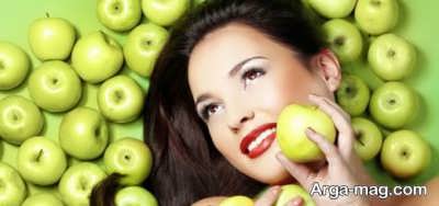 آموزش طرز تهیه شش ماسک سیب مفید و موثر در سلامت و زیبایی پوست