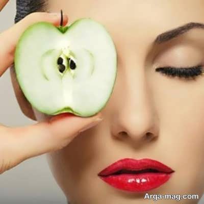 زیبایی و سلامت پوست با ماسک سیب