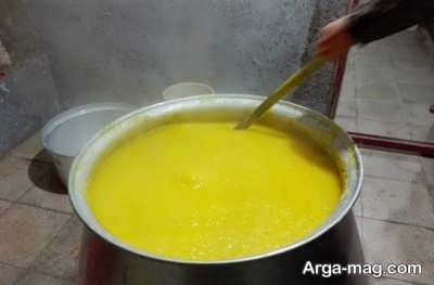 روش پخت شله زرد نذری 