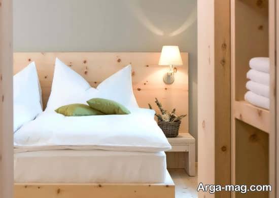 مدل زیبای تخت خواب چوبی