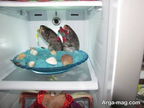 طراحی جالب ماهی یخچال عروس