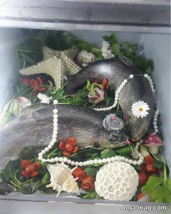 طراحی متفاوت ماهی یخچال عروس
