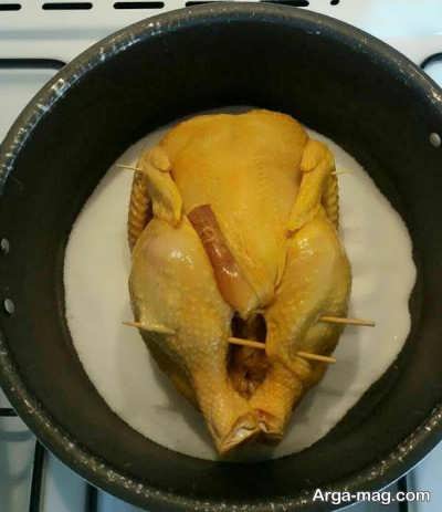 آماده سازی مرغ جهت پخت