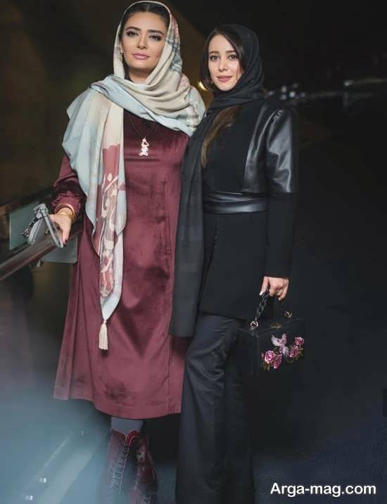 مدل مانتوی شیک و زیبا بازیگران ایرانی 