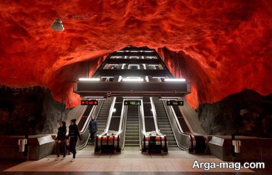 ایستگاه مترو در سوئد