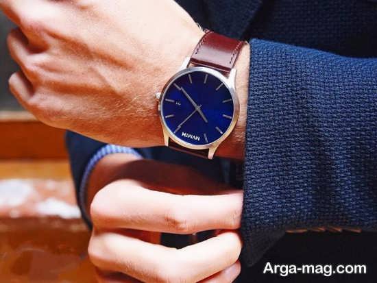 مدل ساعت مردانه ساده و شیک 