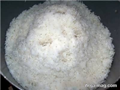 دم کردن برنج