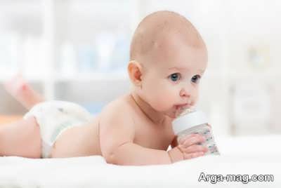 نحوه شیر خوردن نوزاد