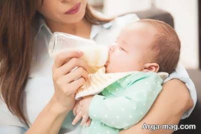 نحوه شیر دادن به نوزاد