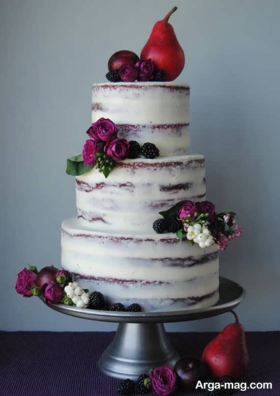 تزیین زیبا و خلاقانه کیک عروسی 