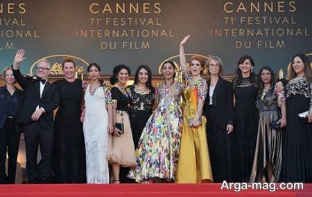 نحوه پوشش بازیگران ایرانی در جشنواره فیلم کن