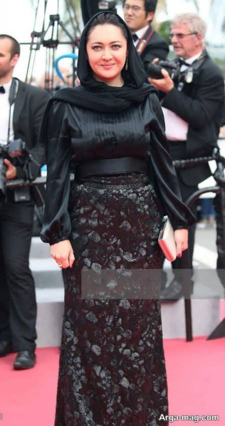 مدل لباس شیک نیکی کریمی در جشنواره فیلم کن 