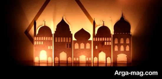 کاردستی خاص و زیبای مسجد