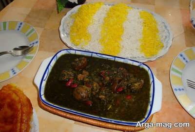 خورش قورمه سبزی 