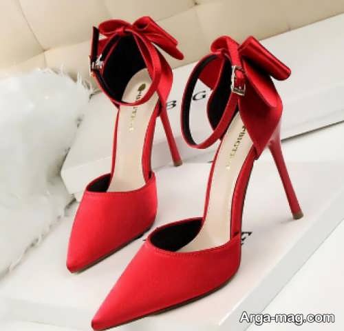 مدل کفش مجلسس قرمز 