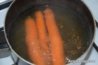آبپز کردن هویج 