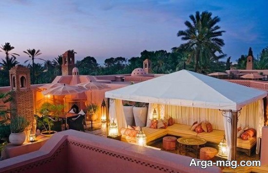 هتل زیبا و لوکس در مراکش