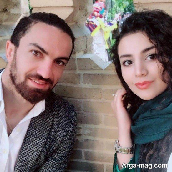 خالد شفیعی و همسرش
