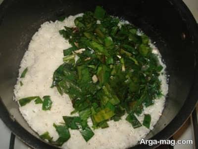 اضافه کردن والک به برنج