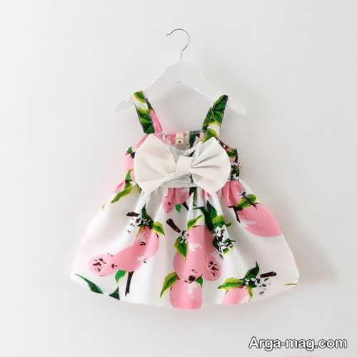مدل لباس تابستانه بچه گانه گلدار 