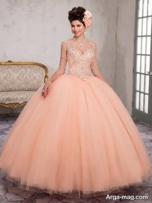 [تصویر:  Model-bridal-Peach-color-10.jpg]