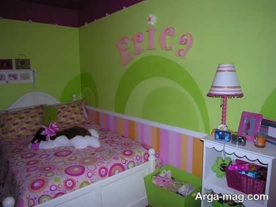 رنگ اتاق خواب دخترانه