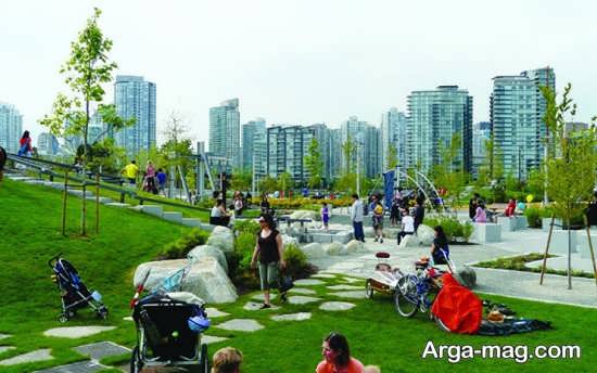 طراحی جذاب فضای سبز شهری