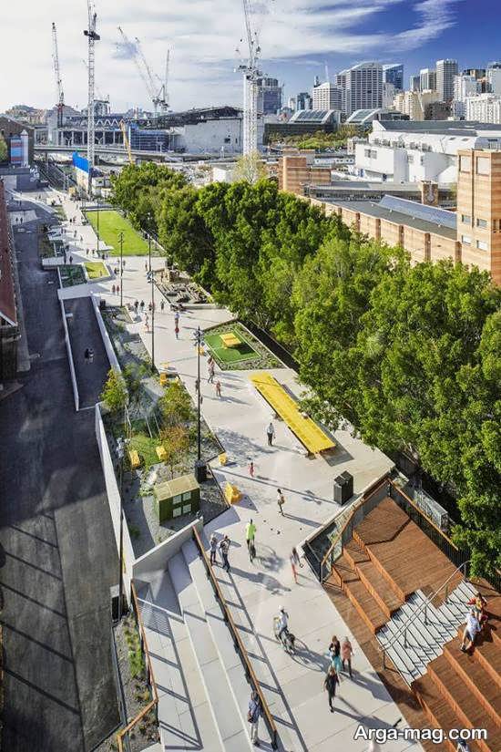 دیزاین مدرن فضای سبز شهری