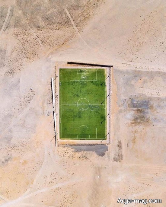 کشور عربی دبی از نمای بالا