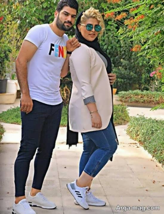 فرشاد محمدی مهر و همسرش