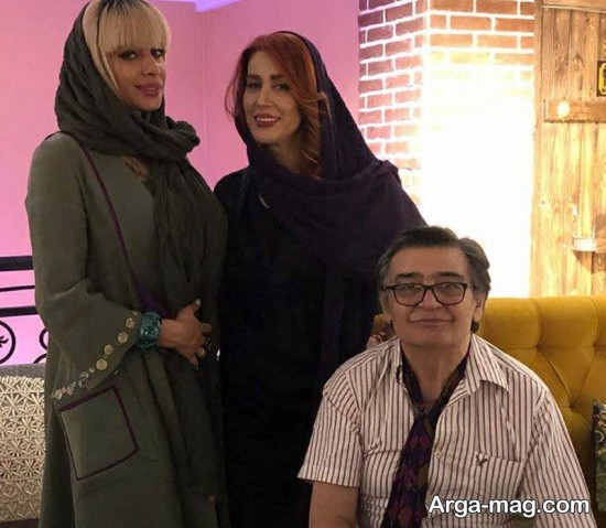رضا رویگری و همسرش