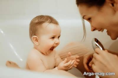استحمام نوزاد