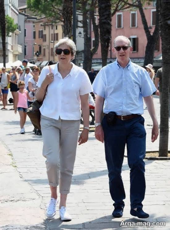 نخست وزیر انگلیس و همسرش